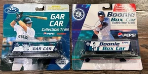 Seattle Mariners Die Cast Train 2002 Edgar Martinez & Brett Boone Engine & Box C - Picture 1 of 2