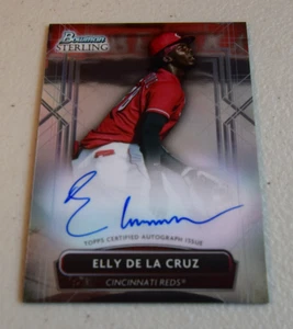 2022 Bowman Sterling - Prospect Autographs #PA-ED Elly De La Cruz - Picture 1 of 2