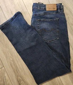 JEANS AZULES PRELAVADOS PARA HOMBRE URBAN CHAINZ BIKER TALLA 36/31 #2 - Imagen 1 de 24