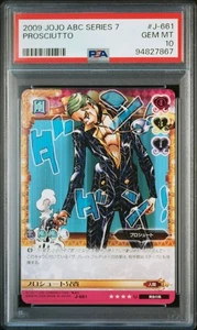 PSA 10 J-661 Prosciutto Brother JoJo ABC Adventure Battle Card Japanese Rare - Picture 1 of 2