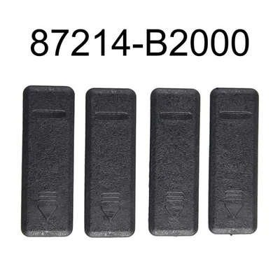 4 piezas cubiertas moldeadoras de techo para Kia Soul 2014 2019 OEM# 87214 B2000 negras Foto 1 de 4