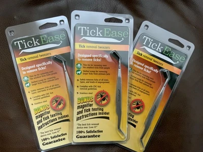 Tick Ease Tick Removal Tweezers - New In Package you get 3 free shipping WOW!!! - Image 1 of 3