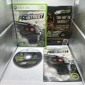 Need For Speed: ProStreet • Xbox 360 Game + Manual (2007) NFS Pro Street PAL AUS - Picture 1 of 5