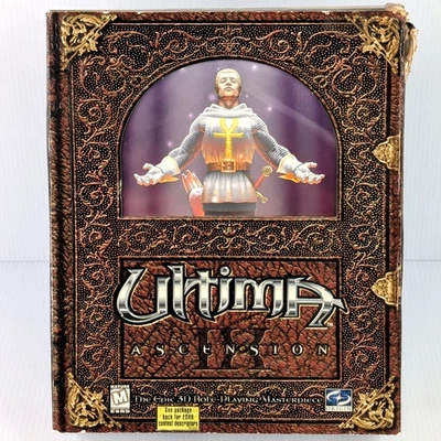 Ultima IX (9) Ascension Origin (PC CD) Big Box COMPLETE w/ Ultima VII (7) - Image 1 of 4
