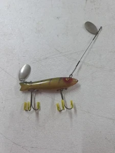 Vintage Heddon Dowagiac Spook sehr früher Glasköder absolut schön! - Bild 1 von 6