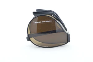 Neue authentische Porsche Design P'8480 C schwarz Titan klappbare Pilotenbrille - Bild 1 von 9