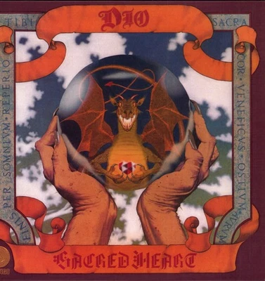 Dio Sacred Heart LP vinyl Europe Vertigo 2021 reissue LP with inner 736927 - Image 1 of 2