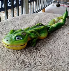13,5" L. James Mead Decoys Bullfrog ✅ Le mie foto. - Foto 1 di 13