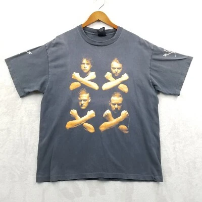 Vintage METALLICA T-Shirt XL Birth School Death 1992 Giant Tee Jays USA Good - Image 1 of 4