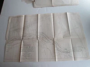 1878 MAPA, RÍO MISSISSIPPI, UNIÓN DEL RÍO MINNESOTA A OHIO R., DIAGRAMA 17 - Imagen 1 de 1