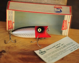 Vintage Heddon Lucky 13 JRH 2500 Fishing Lure with Original Box - Picture 1 of 14