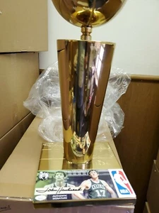 JOHN HAVLICEK CELTICS AUTOGRAPHED FULL SIZE NBA CHAMPIONSHIP TROPHY - Picture 1 of 3