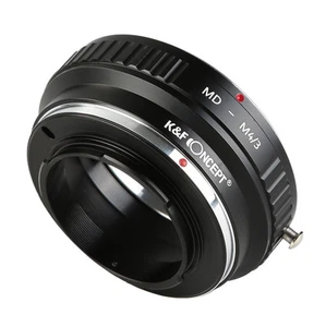 MD-M4/3 Minolta MD Mount Lens to Micro 4/3 Mount Camera Lens Mount Adapter - Picture 1 of 8