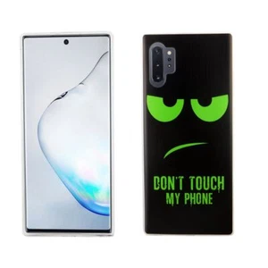 Etui na telefon komórkowy do Samsung Galaxy Note 10 Plus Futerał ochronny Backcover Bumper Etui Zielone - Zdjęcie 1 z 3