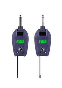 Digital Guitar Wireless System Transmitter + Receiver Rechargeable Variable Freq - Picture 1 of 3
