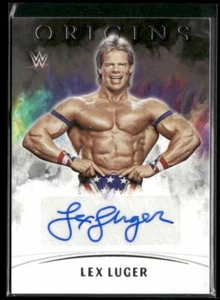Autógrafos Lex Luger Origins 2022 Panini Chronicles WWE #OA-LLG - Imagen 1 de 2