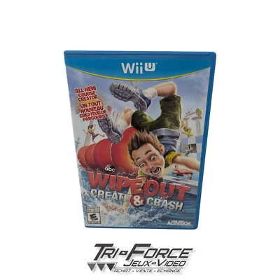 Wipeout Create & Crash Nintendo Wii U CIB Complete, Tested ! Free Shipping - Image 1 of 2
