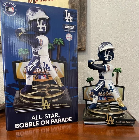 BRAND NEW - Los Angeles Dodgers 2022 All-Star Bobbles On Parade Bobblehead Cover