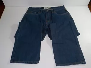 Mountain Khakis Men's 35x32 Denim Blue Jeans Pants Outdoors Jackson Hole - Picture 1 of 10