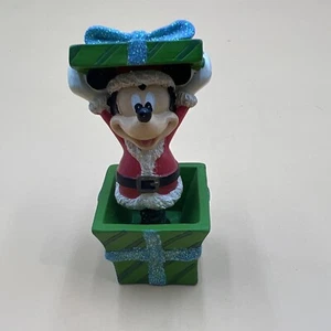 Figura de Mickey Mouse Regalo de Navidad Bobble Head Disney Atico Santa Verde 3.5 - Imagen 1 de 6