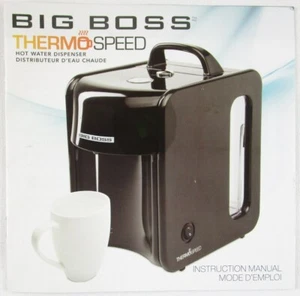 Big Boss Thermo Speed Hot Water Dispenser Instruction Manual Booklet ONLY 8847FE - Foto 1 di 2