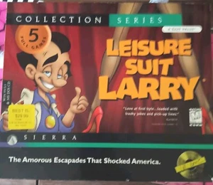 Leisure suit larry pc game Tested And Working. Including Game Books Etc. - Picture 1 of 1