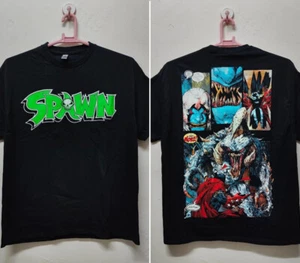 Spawn Violator Comic Panel T-shirt 2 side basic black Unisex tee NH12802 - Picture 1 of 3