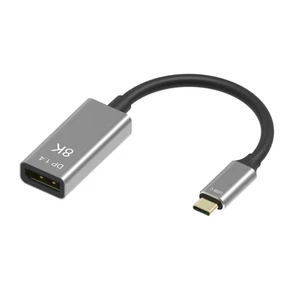 8K Type C to DP Adapter USB 3.1 Thunderbolt 3 Male to DisplayPort 1.4 F HD Cable - Picture 1 of 6