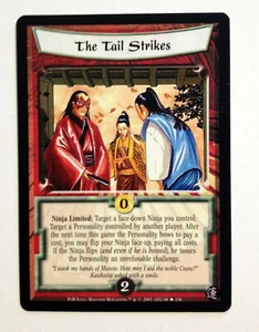 The Tail Strikes L5R Legend of the Five Rings CCG Path of Hope POH - Picture 1 of 1