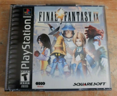 Sony Playstation 1 Final Fantasy IX Complete Black Label Game - Image 1 of 4
