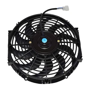 - 170071 12" Radiator Electric Cooling Fan Car Transmission - Cooler Heavy Duty - Photo 1/10
