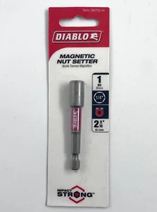 Diablo DNTSL14 1/4in x 2-9/16in Impact Magnetic Nut Setter - Picture 1 of 1