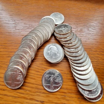 1 Roll 1999P BU Pennsylvania State Quarters 23071 - Image 1 of 3