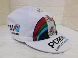 Hat Cap Hat Bike Cycling Team Pdm Last New - Picture 1 of 4