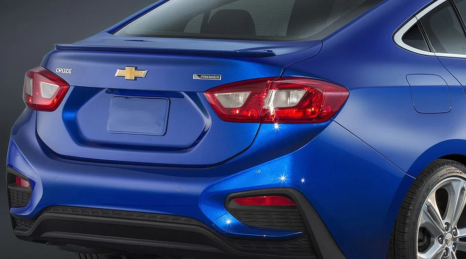 ALERÓN RASANTE ESTILO FÁBRICA CHEVROLET CRUZE 2016-2019 SIN PINTAR Foto 1 de 1
