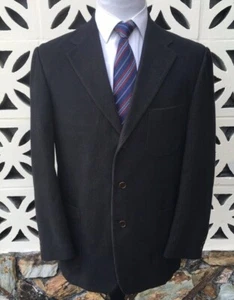 Gitman Bros Men's Sports Coat Brown Corduroy Brown Textured Made in Italy 42 R - Picture 1 of 11
