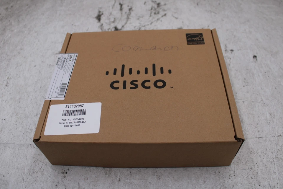New Sealed Cisco CP-7841-K9 7800 Series VoIP IP Office Phone - Image 1 of 4