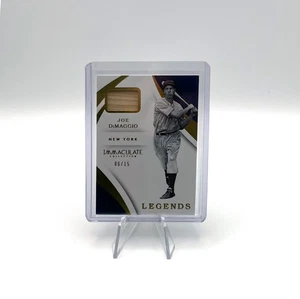 Mazza Joe Dimaggio 2018 Immacolata Collezione New York Yankees Legends SP/15 HOF - Foto 1 di 4
