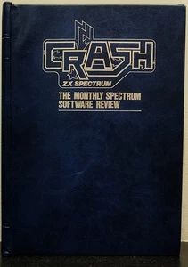 CRASH ZX Spectrum Magazine 1988 No. 49 to 60 in Original Binder +TAPES & EXTRAS - Picture 1 of 24