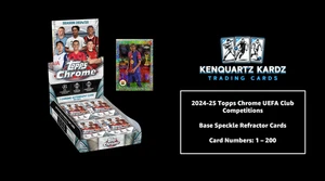 2024-25 Topps Chrome UEFA Club Competitions Base Speckle Refractor Cards #1-200 - Bild 1 von 1