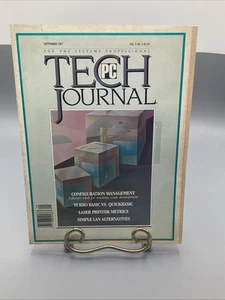 1987 SEPTEMBER PC TECH JOURNAL MAGAZINE - CONFIGURATION MANAGEMENT - H 8211 - Picture 1 of 5