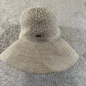 Coolibar Hat Cap Womans Beige One Size Sun Hat Casual Designer Wide Brim - Picture 1 of 9