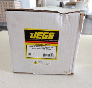 JEGS 10011 Hitachi-Style Mini Starter for Small Block and Big Block Chevy - Picture 1 of 8