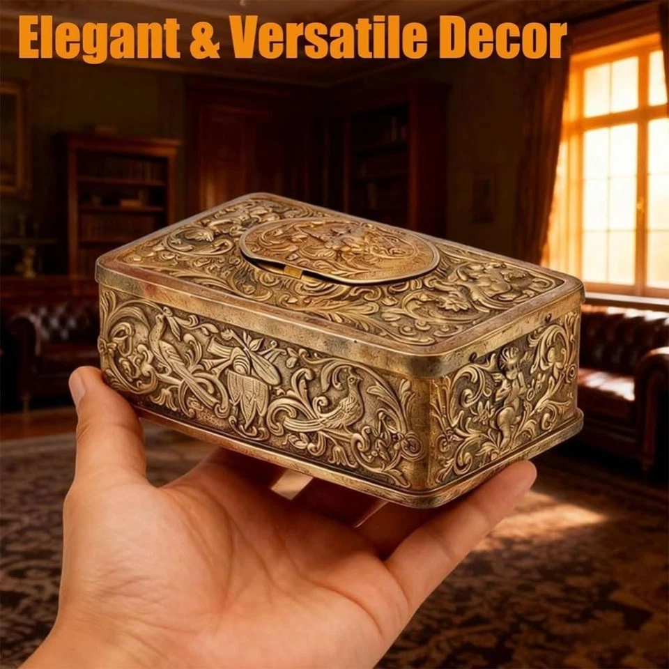 Elegante Singvogel Spieluhr Romantische Mechanische Spieluhr Sammlerstück - Bild 1 von 4