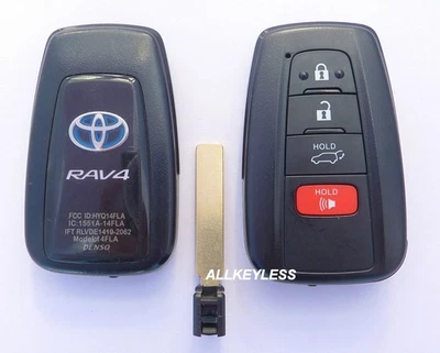 OEM 2021-2025 TOYOTA RAV4 HYBRID proximity smart key entry remote fob HYQ14FLA - Image 1 of 4