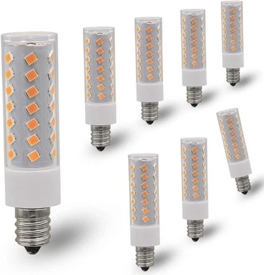 KAKEMONO E12 Dimmable LED Candelabra Bulb 6W 600lm C7 Light Bulb, 60W E12 Haloge - Image 1 of 4