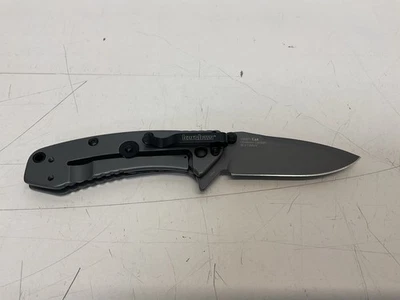 Kershaw Cryo Assisted Folding Knife 2.75" 8Cr13MoV Steel Blade Stainless Handle - Image 1 of 4