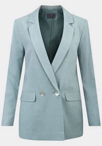 Linen Blend Blazer - Picture 1 of 13