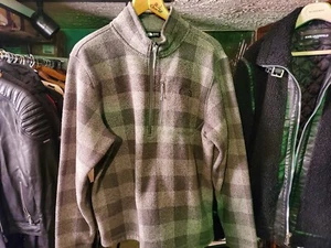 Chaqueta gris polar con media cremallera North Face para hombre talla GRANDE carcasa suave ENVÍO GRATUITO - Imagen 1 de 11