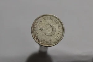 🧭 🇹🇷 TÜRKEI OTTOMANE 50 KURUS KURUS 1947 B53 #9435 - Bild 1 von 2